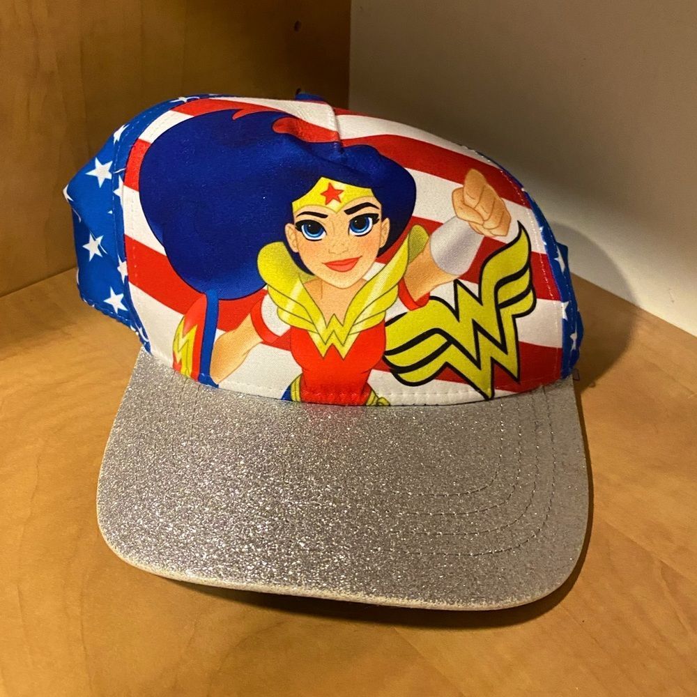 Wonder Woman Kids Animated SuperHero Character Hat